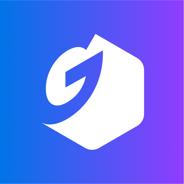 Icon on gradient